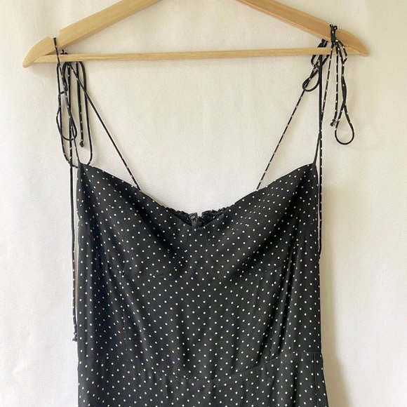 Refomation Floor Length Polka Dot Dress - Picture 2 of 3